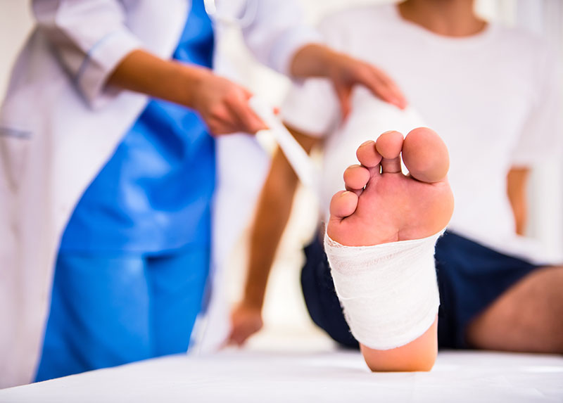 steps to recovery after foot surgery